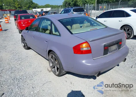 2004 Audi A6 2.7T S-Line из США, поврежденный, VIN WAUCD64B74N102966